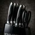 Premium Stainless Steel Knife Block Set